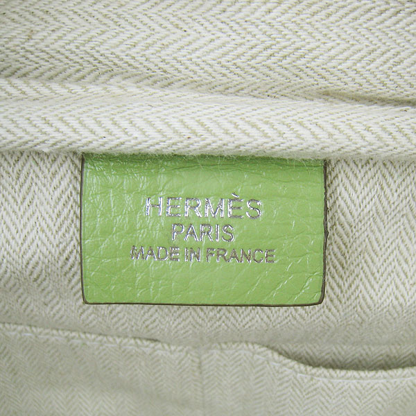 Best Replica Hermes Victoria Cowskin Leather Bags Green 2010 H2802